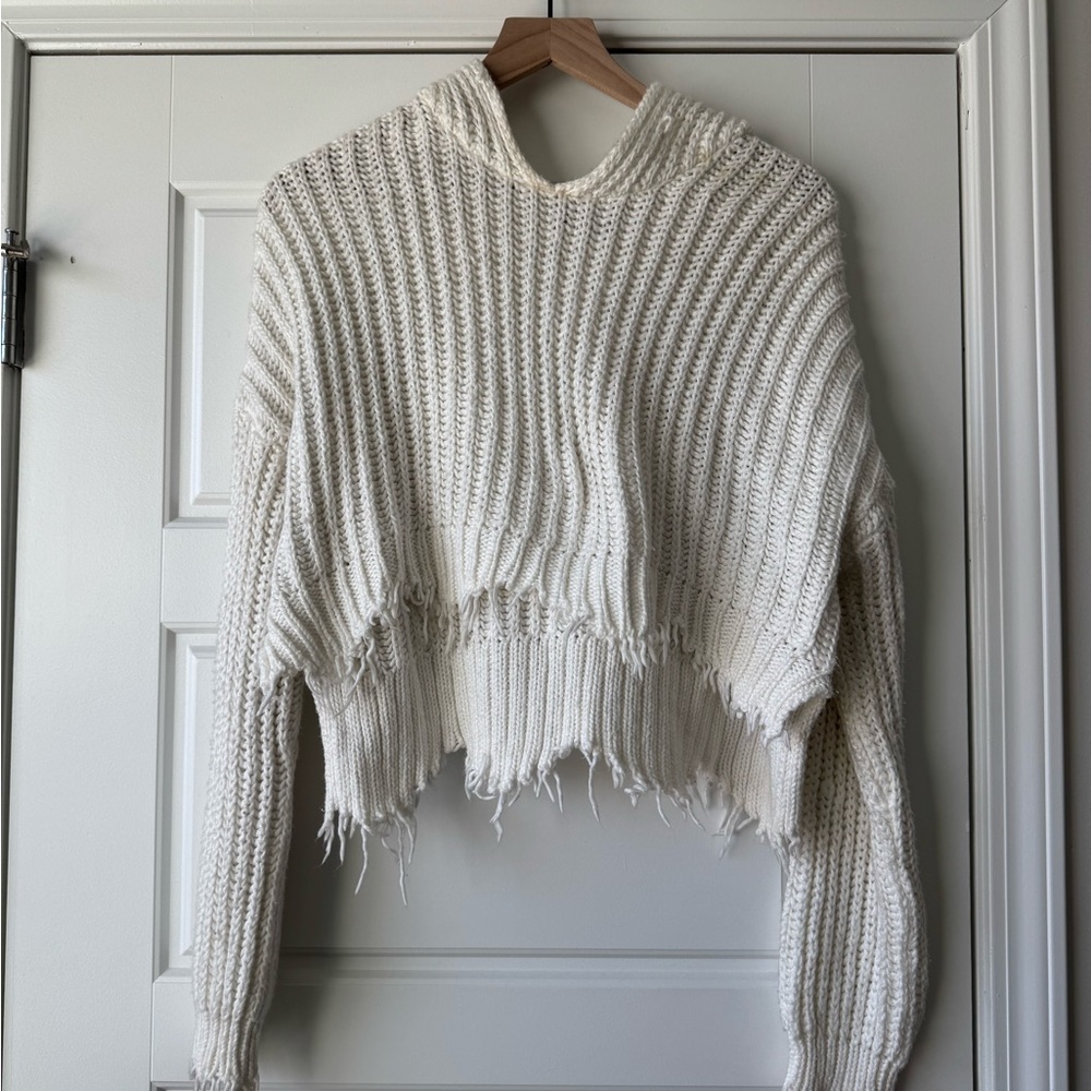 Wildfox Knitted Hoodie